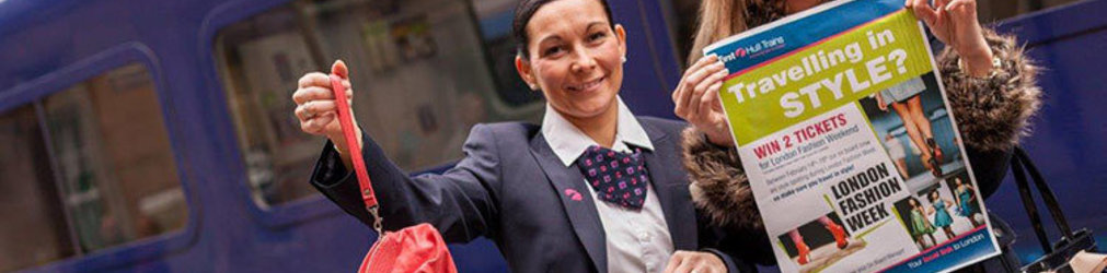 First Hull Trains look for the most fashionable passenger during London Fashion Week