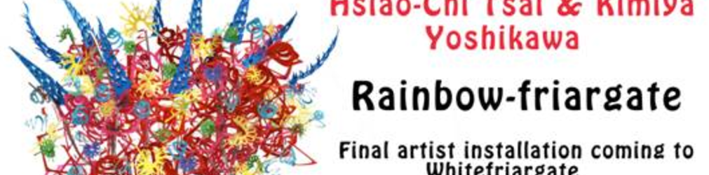 Rainbow-friargate by artists Hsiao-Chi & Kimiya Yoshikawa