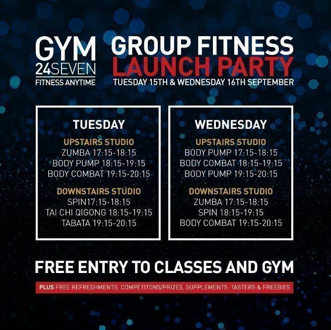 Group Fitness Launch Party at Gym 24Seven - Hull Business Improvement ...